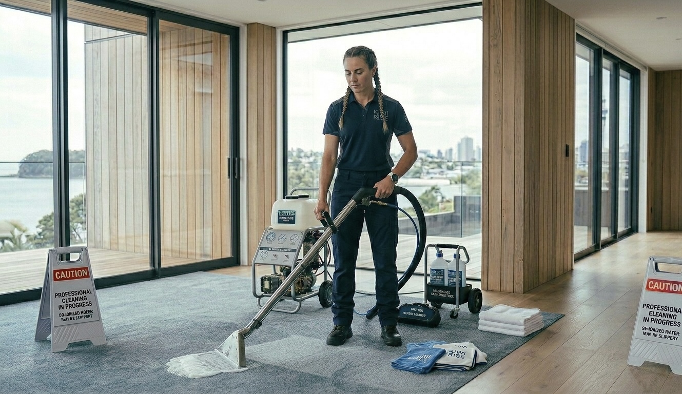 Professional carpet cleaning in Auckland